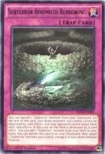 Image for Subterror Behemoth Burrowing (INOV-EN085) (INOV) - YuGiOh