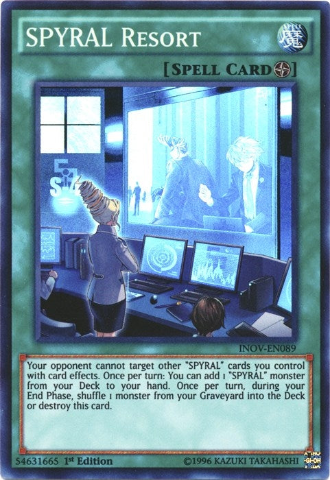 Image for SPYRAL Resort (INOV-EN089) (INOV) - YuGiOh