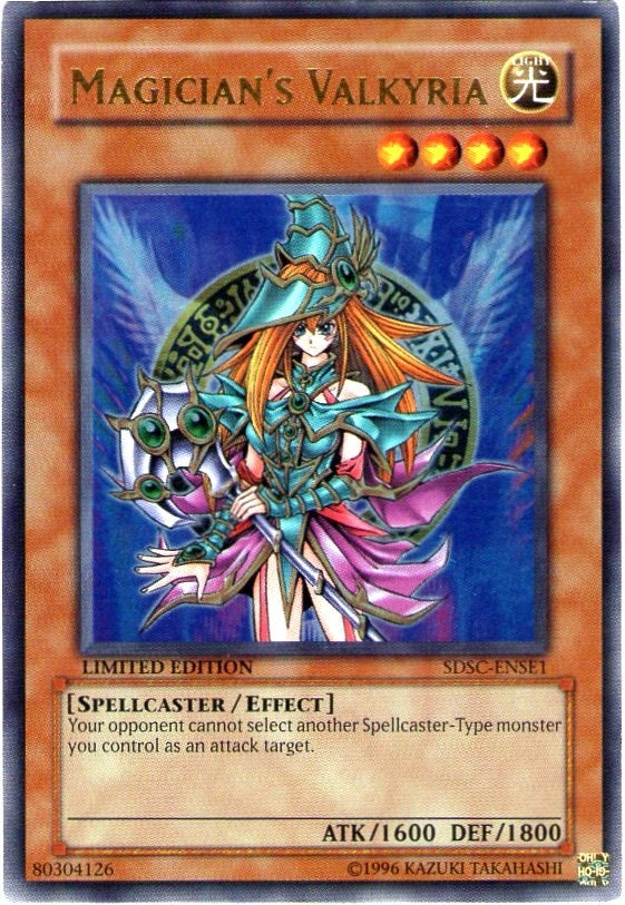 Image for Magician's Valkyria (SDSC-ENSE1) (SDSC) - YuGiOh