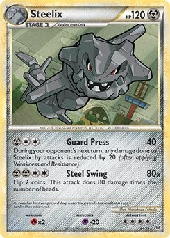 Image for Steelix - 24/95 (HGSS Unleashed) (024/095) (PR) - Pokemon