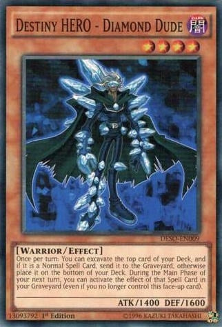 Image for Destiny HERO - Diamond Dude (DESO-EN009) (DESO) - YuGiOh