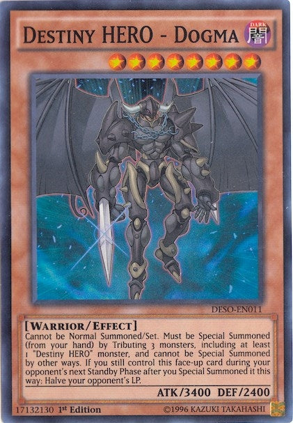 Image for Destiny HERO - Dogma (DESO-EN011) (DESO) - YuGiOh
