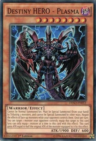 Image for Destiny HERO - Plasma (DESO-EN012) (DESO) - YuGiOh