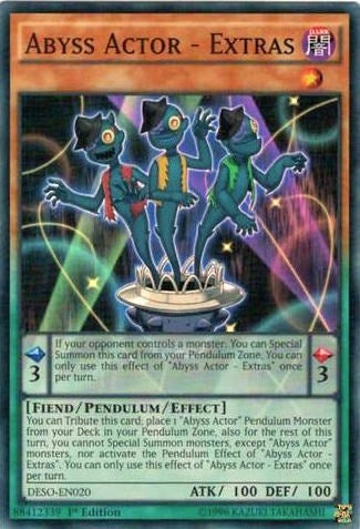 Image for Abyss Actor - Extras (DESO-EN020) (DESO) - YuGiOh