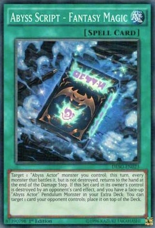 Image for Abyss Script - Fantasy Magic (DESO-EN023) (DESO) - YuGiOh