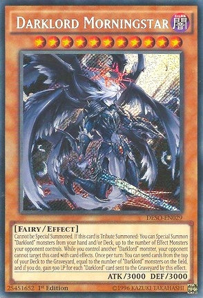 Image for Darklord Morningstar (DESO-EN029) (DESO) - YuGiOh
