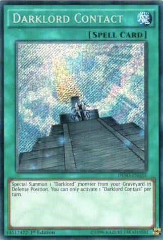 Image for Darklord Contact (DESO-EN035) (DESO) - YuGiOh