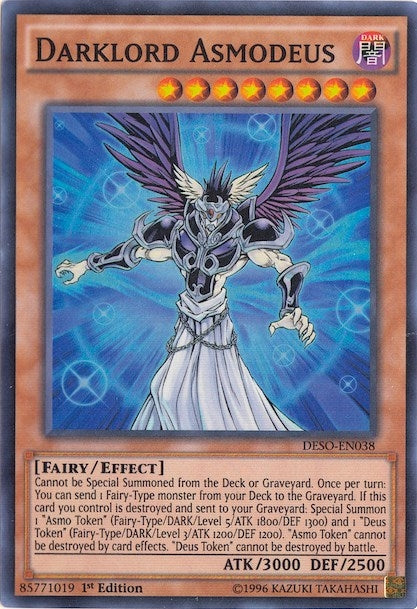 Image for Darklord Asmodeus (DESO-EN038) (DESO) - YuGiOh