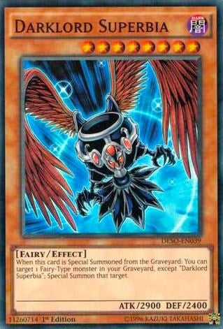 Image for Darklord Superbia (DESO-EN039) (DESO) - YuGiOh