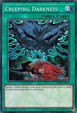 Image for Creeping Darkness (DESO-EN058) (DESO) - YuGiOh