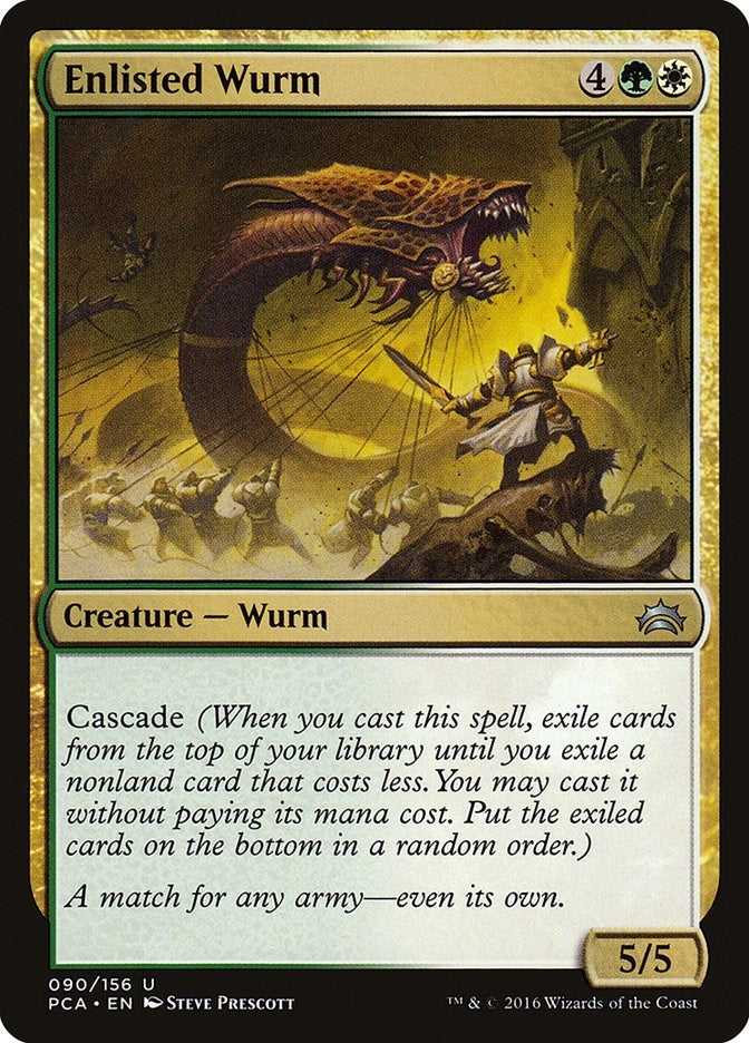 Image for Enlisted Wurm (90) (Planechase Anthology) - Magic: The Gathering