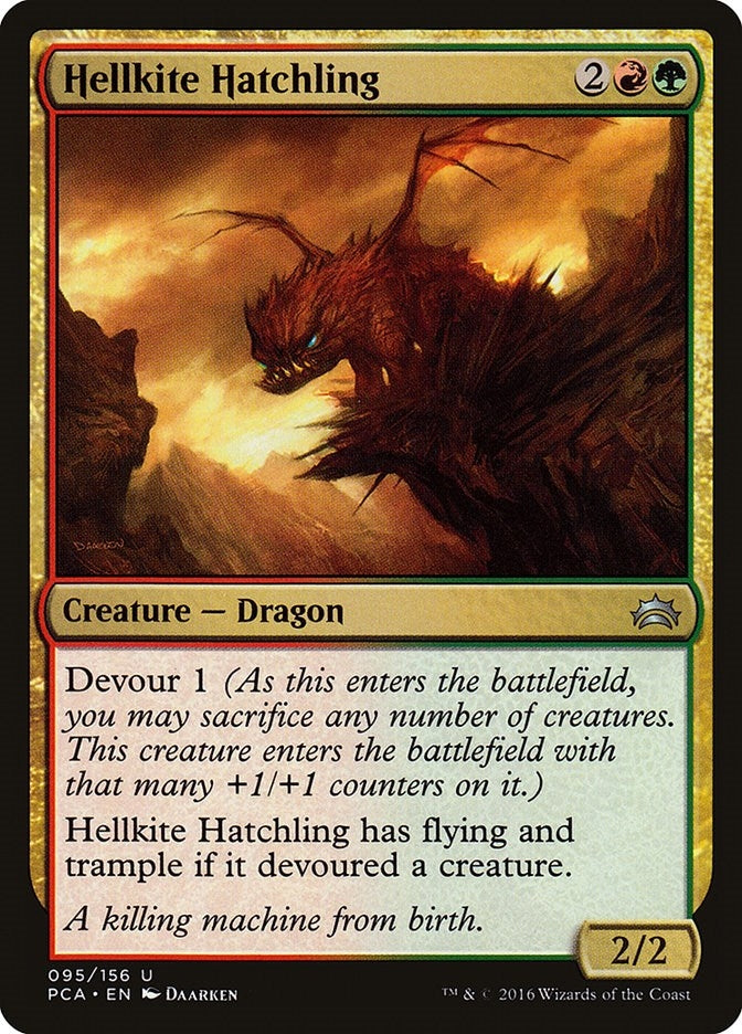 Image for Hellkite Hatchling (95) (Planechase Anthology) - Magic: The Gathering