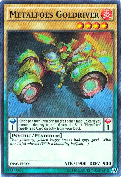 Image for Metalfoes Goldriver (OP03-EN004) (OP03) - YuGiOh