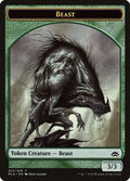 Image for Beast // Saproling Double-Sided Token (13 // 19) (Planechase Anthology) - Magic: The Gathering