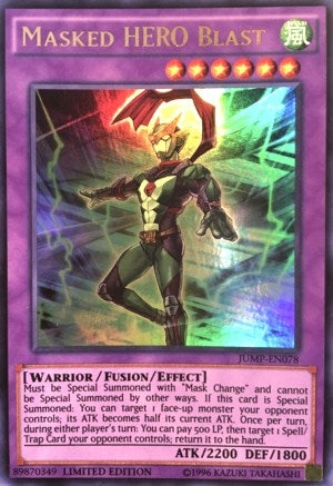 Image for Masked HERO Blast (JUMP-EN078) (SJMP) - YuGiOh