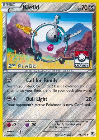 Image for Klefki - 66/119 (Pokemon League) [2nd Place] (066/119) (PR) - Pokemon