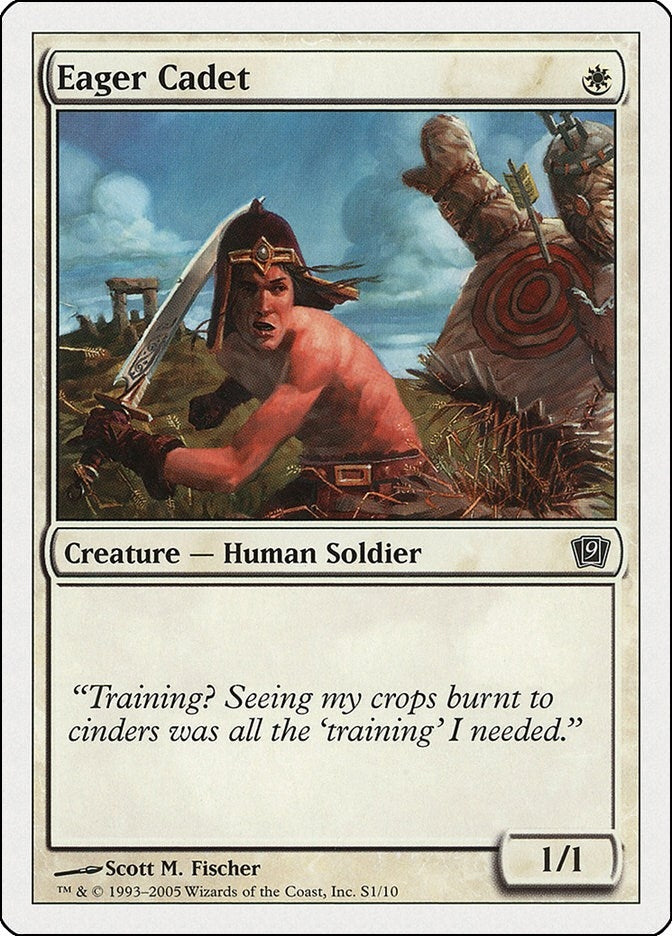 Image for Eager Cadet (S1) (9th Edition) - Magic: The Gathering