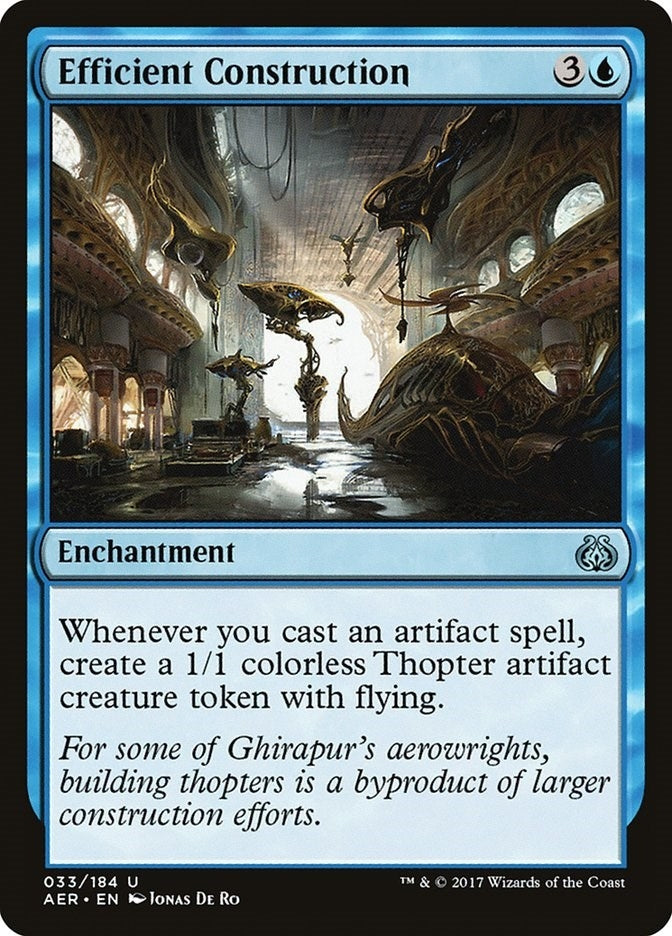 Image for Efficient Construction (33) (Aether Revolt) - Magic: The Gathering