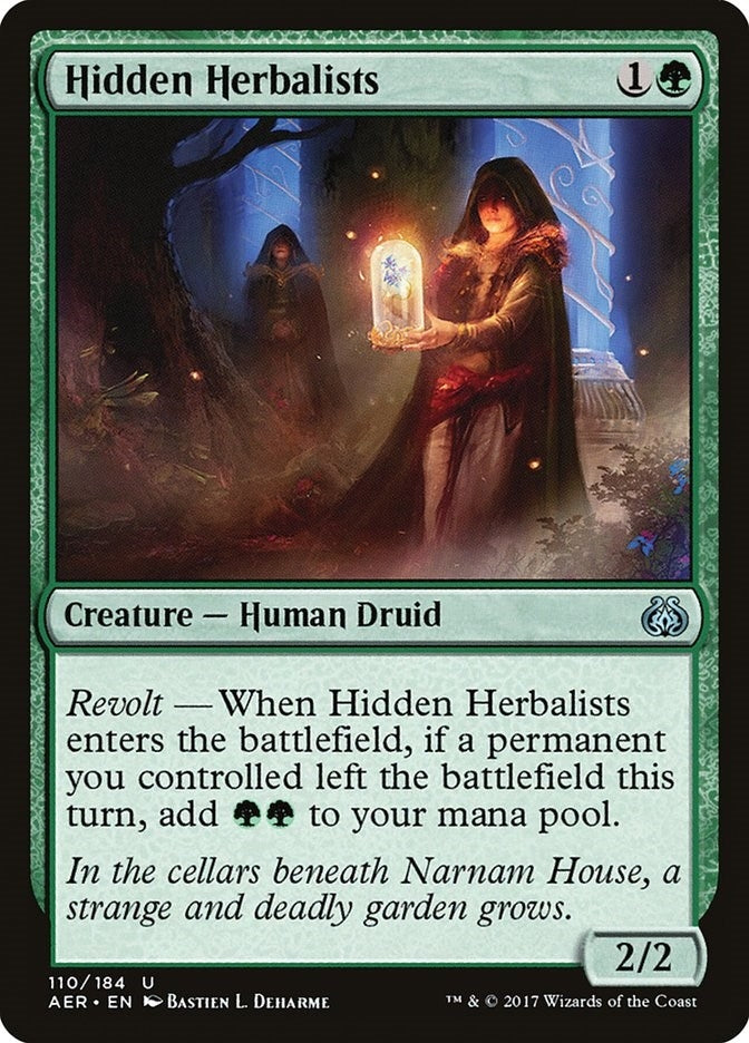 Image for Hidden Herbalists (110) (Aether Revolt) - Magic: The Gathering