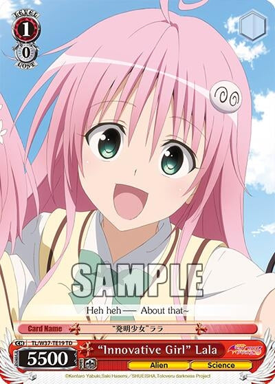 Image for "Innovative Girl" Lala (TL/W37-TE19 TD) (To Loveru Darkness 2nd) - Weiss Schwarz