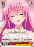 Image for "Bond of Trust" Lala (TL/W37-E073 U) (To Loveru Darkness 2nd) - Weiss Schwarz