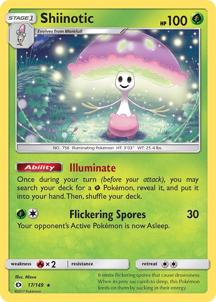 Image for Shiinotic (17/149) (SM01) - Pokemon