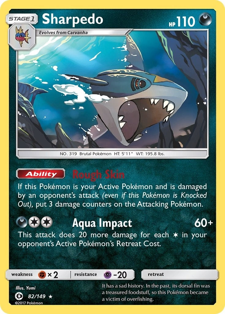 Image for Sharpedo (82/149) (SM01) - Pokemon