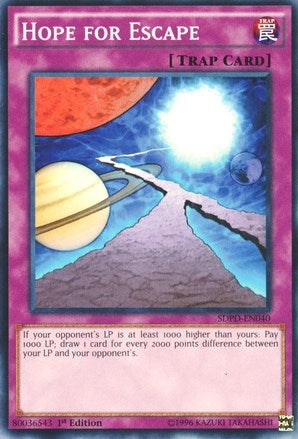 Image for Hope for Escape (SDPD-EN040) (SDPD) - YuGiOh