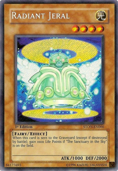 Image for Radiant Jeral (STON-EN066) (STON) - YuGiOh
