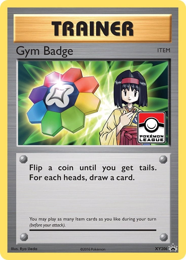 Image for Gym Badge (Erika) (XY206) (PR) - Pokemon
