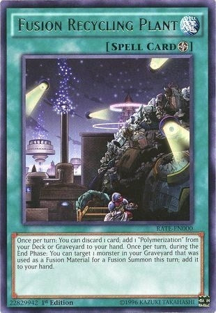 Image for Fusion Recycling Plant (RATE-EN000) (RATE) - YuGiOh