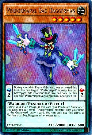 Image for Performapal Dag Daggerman (RATE-EN003) (RATE) - YuGiOh