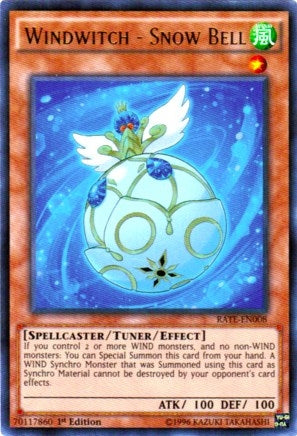 Image for Windwitch - Snow Bell (RATE-EN008) (RATE) - YuGiOh