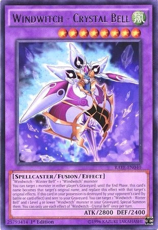 Image for Windwitch - Crystal Bell (RATE-EN040) (RATE) - YuGiOh