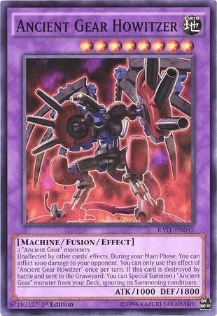 Image for Ancient Gear Howitzer (RATE-EN042) (RATE) - YuGiOh