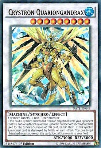 Image for Crystron Quariongandrax (RATE-EN046) (RATE) - YuGiOh