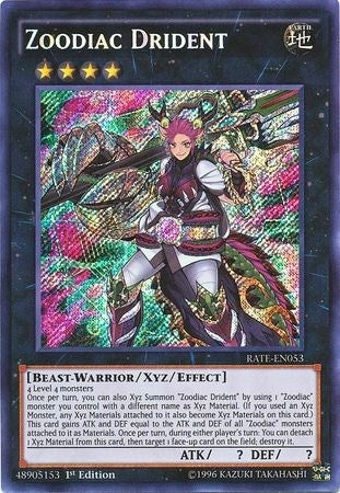 Image for Zoodiac Drident (RATE-EN053) (RATE) - YuGiOh