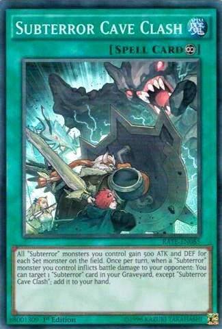 Image for Subterror Cave Clash (RATE-EN085) (RATE) - YuGiOh