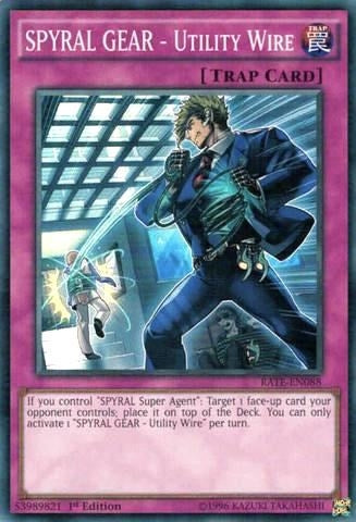 Image for SPYRAL GEAR - Utility Wire (RATE-EN088) (RATE) - YuGiOh