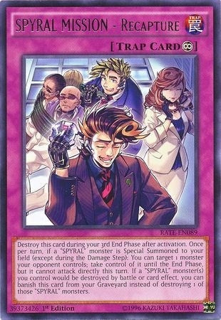 Image for SPYRAL MISSION - Recapture (RATE-EN089) (RATE) - YuGiOh