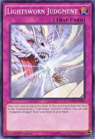 Image for Lightsworn Judgment (RATE-EN095) (RATE) - YuGiOh