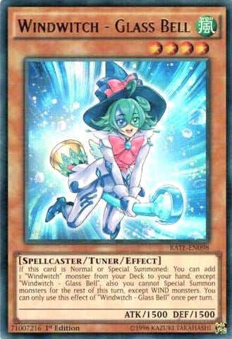 Image for Windwitch - Glass Bell (RATE-EN098) (RATE) - YuGiOh