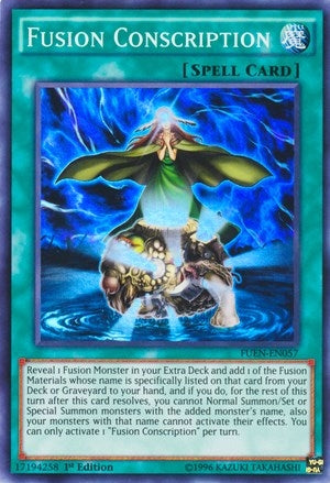 Image for Fusion Conscription (FUEN-EN057) (FUEN) - YuGiOh