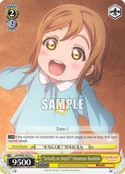 Image for "Actually an Angel?" Hanamaru Kunikida (LSS/W45-E027 C) (Love Live! Sunshine!!) - Weiss Schwarz