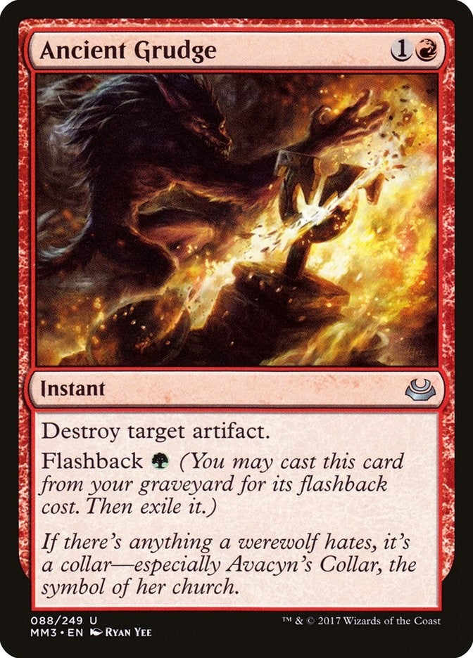 Image for Ancient Grudge (88) (Modern Masters 2017) - Magic: The Gathering