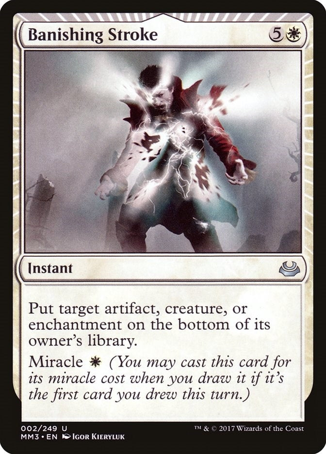 Image for Banishing Stroke (2) (Modern Masters 2017) - Magic: The Gathering