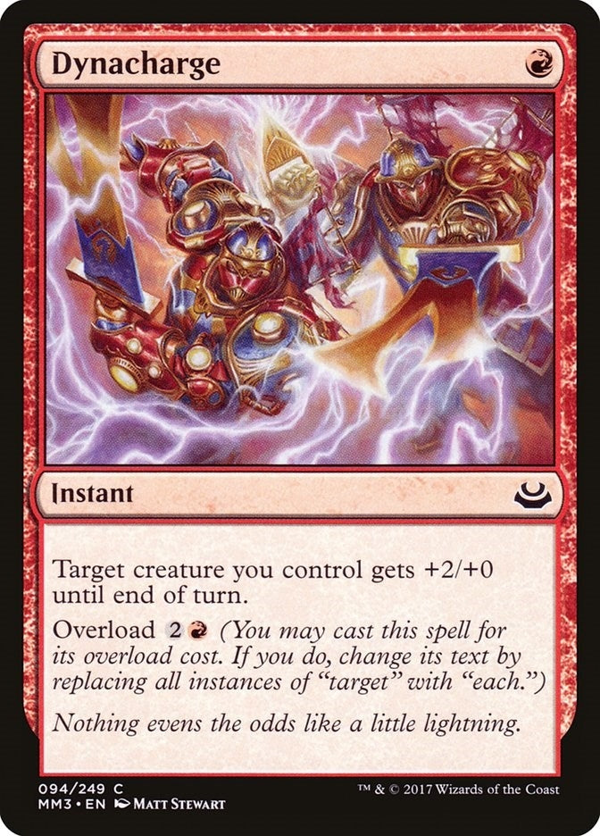 Image for Dynacharge (94) (Modern Masters 2017) - Magic: The Gathering