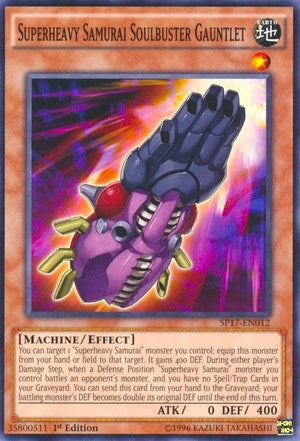 Image for Superheavy Samurai Soulbuster Gauntlet (SP17-EN012) (SP17) - YuGiOh