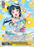 Image for "Kimino Kokorowa Kagayaiterukai?" Yoshiko Tsushima (LSS/W45-TE02 TD) (Love Live! Sunshine!!) - Weiss Schwarz