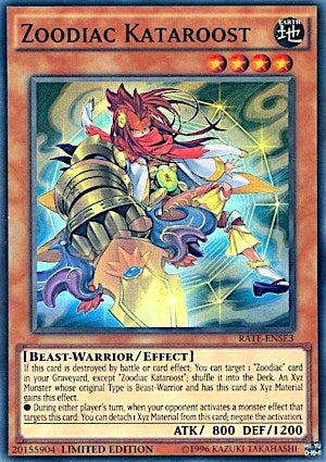 Image for Zoodiac Kataroost (RATE-ENSE3) (RATE) - YuGiOh